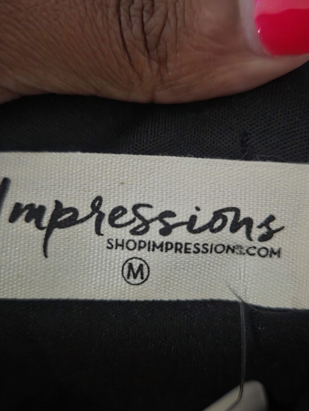 Impressions Women's Black Floral Embroidered Sheer Ruffled Midi Dress Sz M - Picture 11 of 12